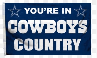 Nfl Dallas Cowboys 3x5 Country Flag - png