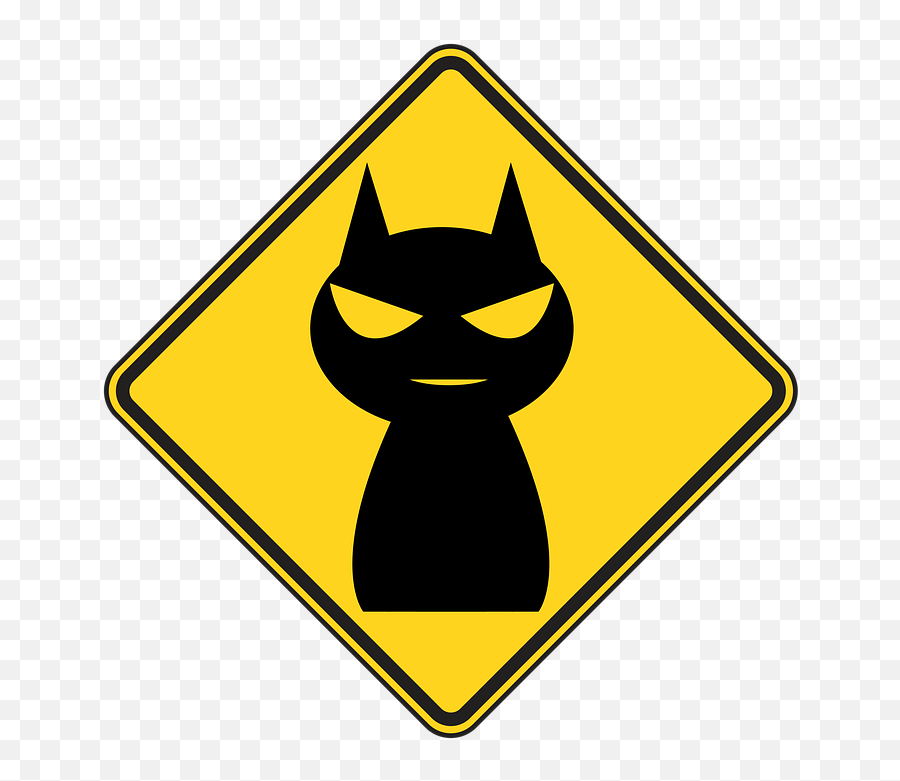 Free Photo Sign Mammal Cat Icon Black Design Symbol Animal - Traffic Signal Ahead Sign Png,Black Cat Icon