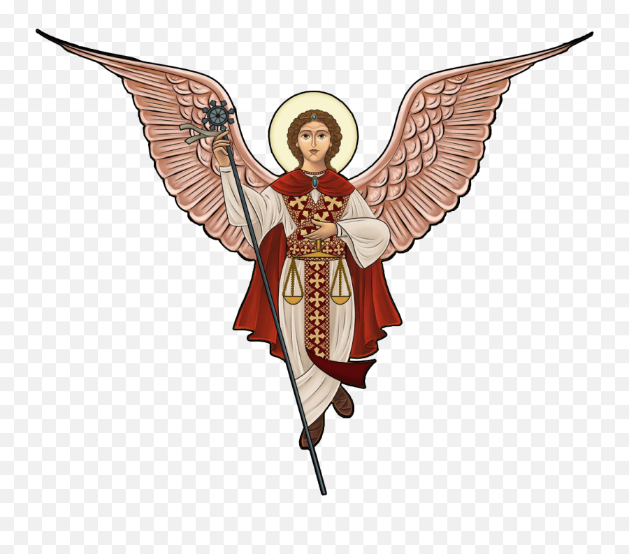Archangel Michael Coptic Orthodox - Orthodox Michael The Archangel Png,Archangel Png
