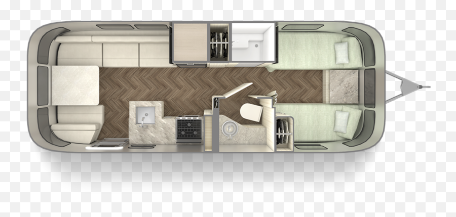 International 25fb Twin Floor Plan Travel Trailers Airstream - Airstream International 25fb Png,Classic Shell Windows 8 Icon