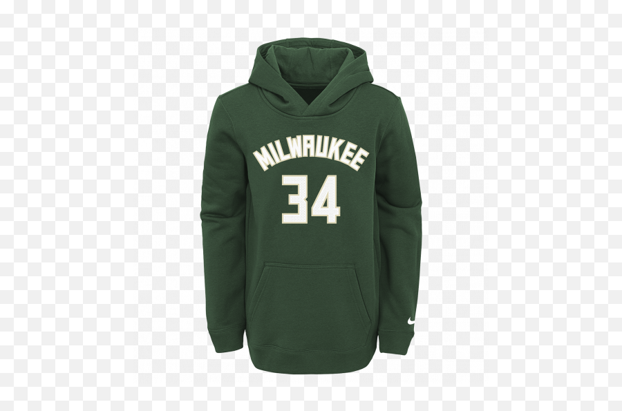 Sweat Nba Enfant Giannis Bucks Milwaukee Icon Edition - Hooded Png,Nike Northrup Icon Pullover Hoodie