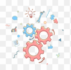 Simplyrevised Support - Trabajo En Equipo Engranes png