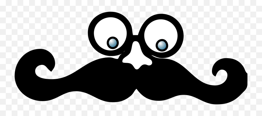 Cartoon Mustache Transparent Png - Googly Eyes With Mustache,Mustaches Logo