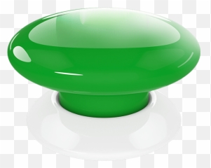 Fibaro Z Wave The Button - Red png