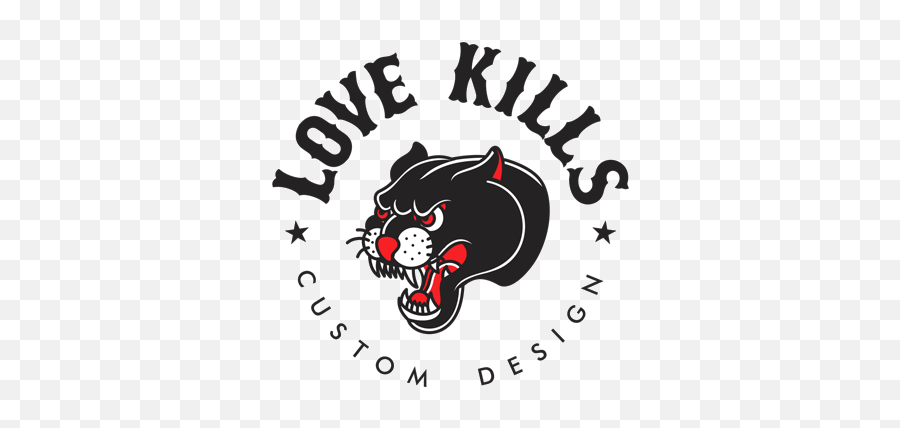 Love Kills Tattoo Studio Sticker - Love Kills Tattoo Studio Language Png,Icon Tattoo Studio
