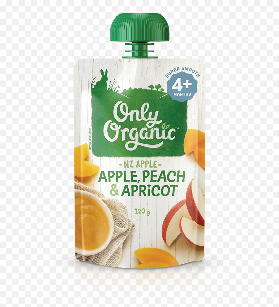 Apple Peach U0026 Apricot - With Organic Fruit U2013 Only Organic Only Organic Apple Peach Apricot Png,Peaches Png