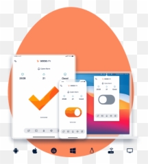 Vpn Apps Unlimited Devices For Every System Goose - Vertical png