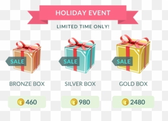 Winter Holiday Event Guide Legacy Pokemon Go Wiki - GamePress Go Negative Coins png