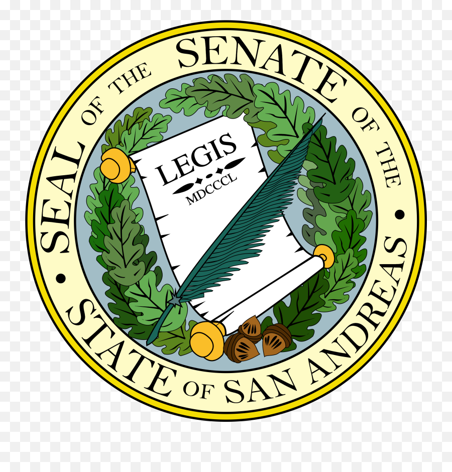 San Andreas State Government - Government U0026 Leo Gta World Seal Of The Senate Of The State Png,Gta San Andreas Icon