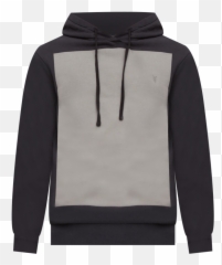 Lobke Cotton Color Blocked Hoodie Png