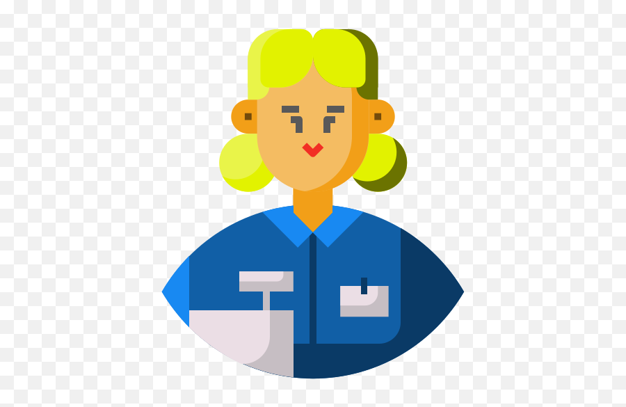 Female Cashier Avatar People Free Icon - Iconiconscom Png,People Icon Transparent Background