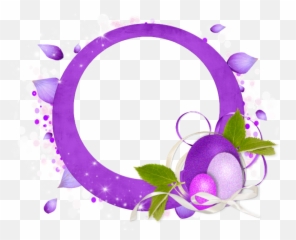 Ksdesignz Ftu Cluster Frame - Easter Purple Png