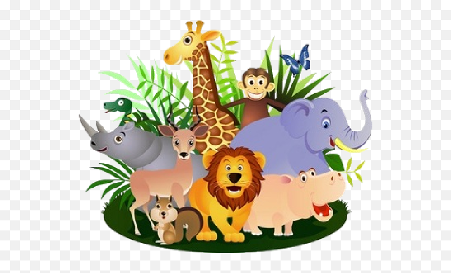 Wild Animals Clipart Png - Groups Of Animals Clipart,Animal Clipart Png