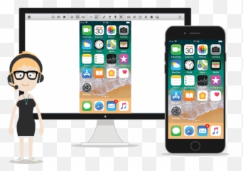Ios Remote Support Isl Online - 3d png