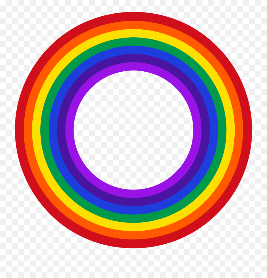 Purplecircleline Png Clipart - Royalty Free Svg Png Rainbow Colors Circle,Rainbow Line Png