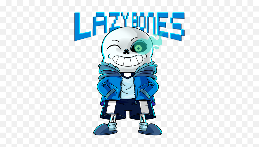 Buy Lazy Bones Sans Skeleton Undertale Video Game Tee - Undertale Skeleton Png,Sans Undertale Transparent