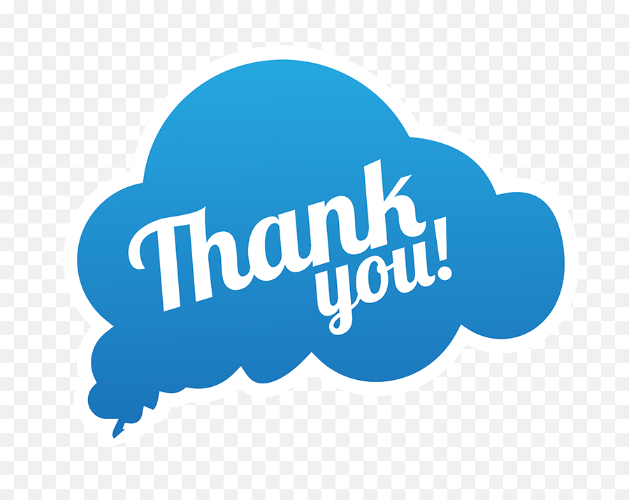 Free Thank You Png Transparent - Blue Thank You Images Png,You Png