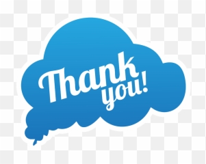 Free Thank You Png Transparent - Blue Images