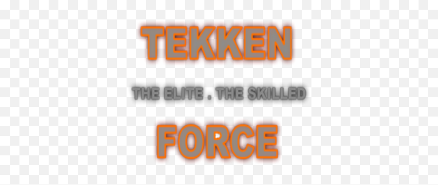 Tekken Force Logo - Roblox Png,Tekken Logo Png