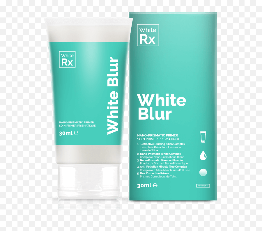 White Rx Blur 30ml - Cosmetics Png,White Blur Png