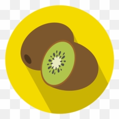Kiwi Fruit Circle Icon - Kiwi Icon Png,Kiwi Transparent
