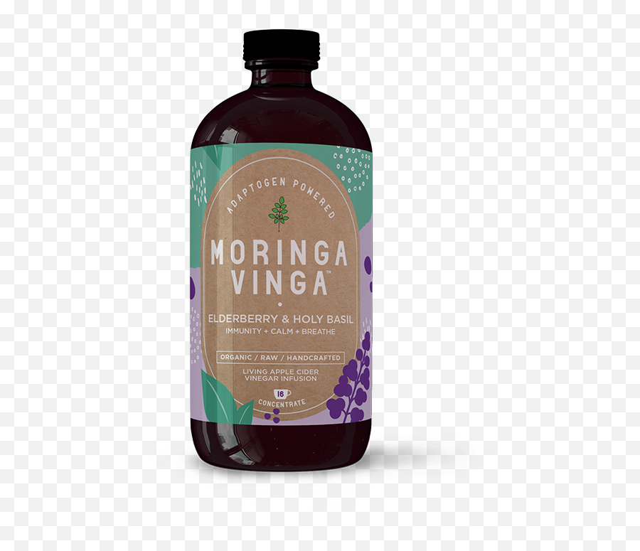 16 Servings Of Elderberry And Holy Basil - Monthly Subscription U2014 Moringa Vinga Infusions Png,Basil Png