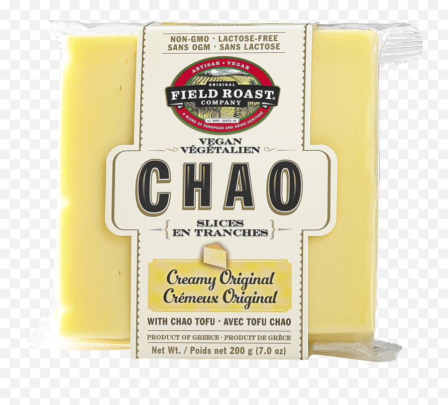Field Roast Creamy Original Chao Slices - 200g Best Vegan Cheese Canada Png,Cheese Slice Png