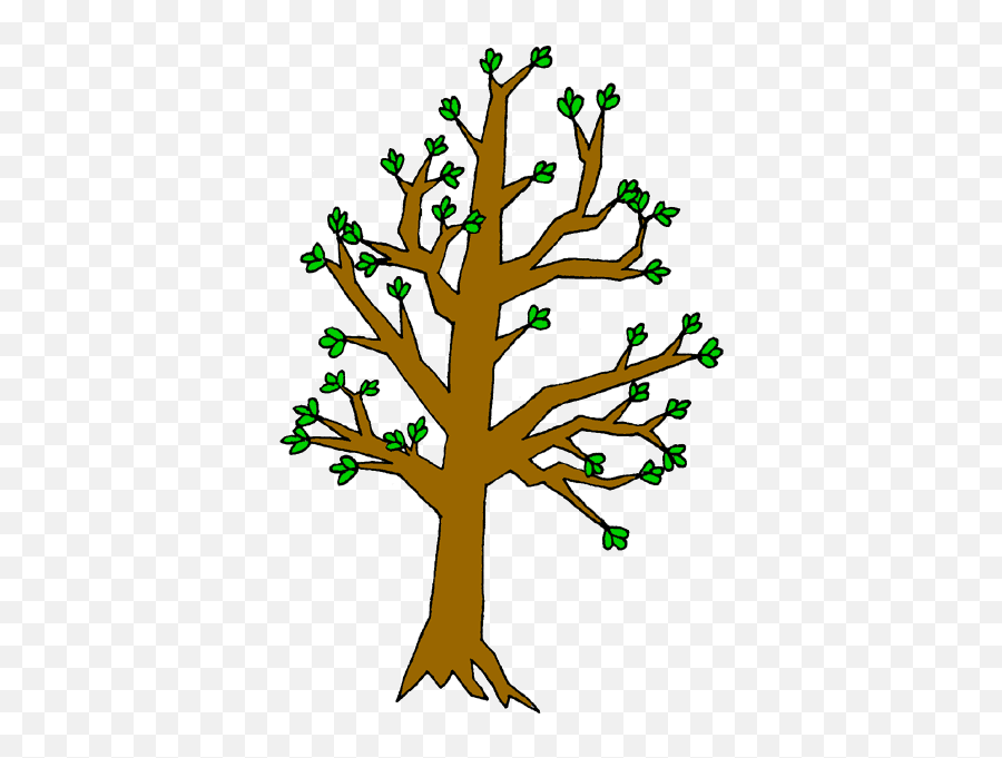 Tree Cartoon Png Free Download - Tree Trunk Clip Art,Tree Clipart Png