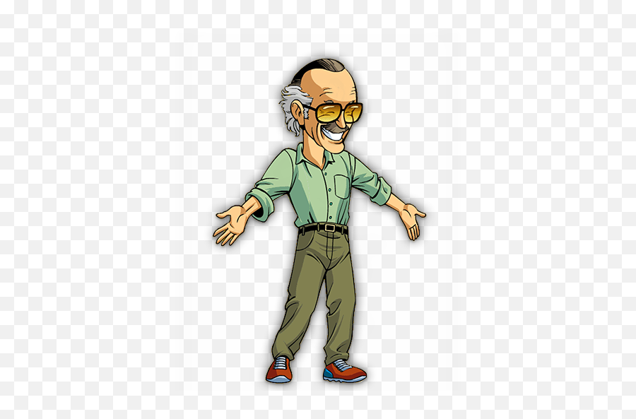 Download Free Png Stan Lee - Stan Lee Cartoon Characters,Stan Lee Png