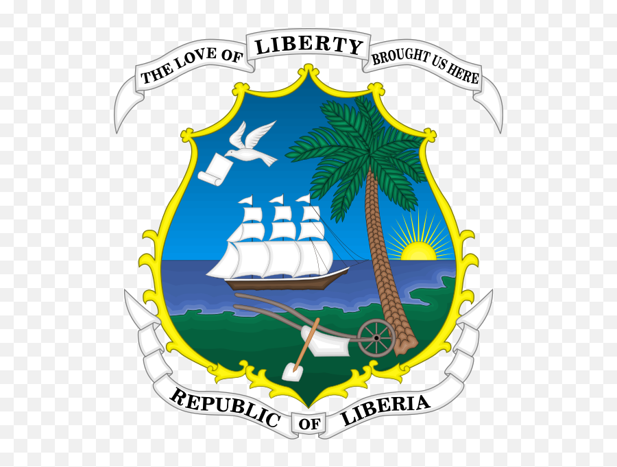 Coat Of Arms Liberia - Ministry Of Health Liberia Logo Png,Arms Png
