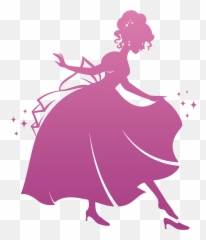 Cinderella Royalty - Silhouette Cinderella Png,Cinderella Png