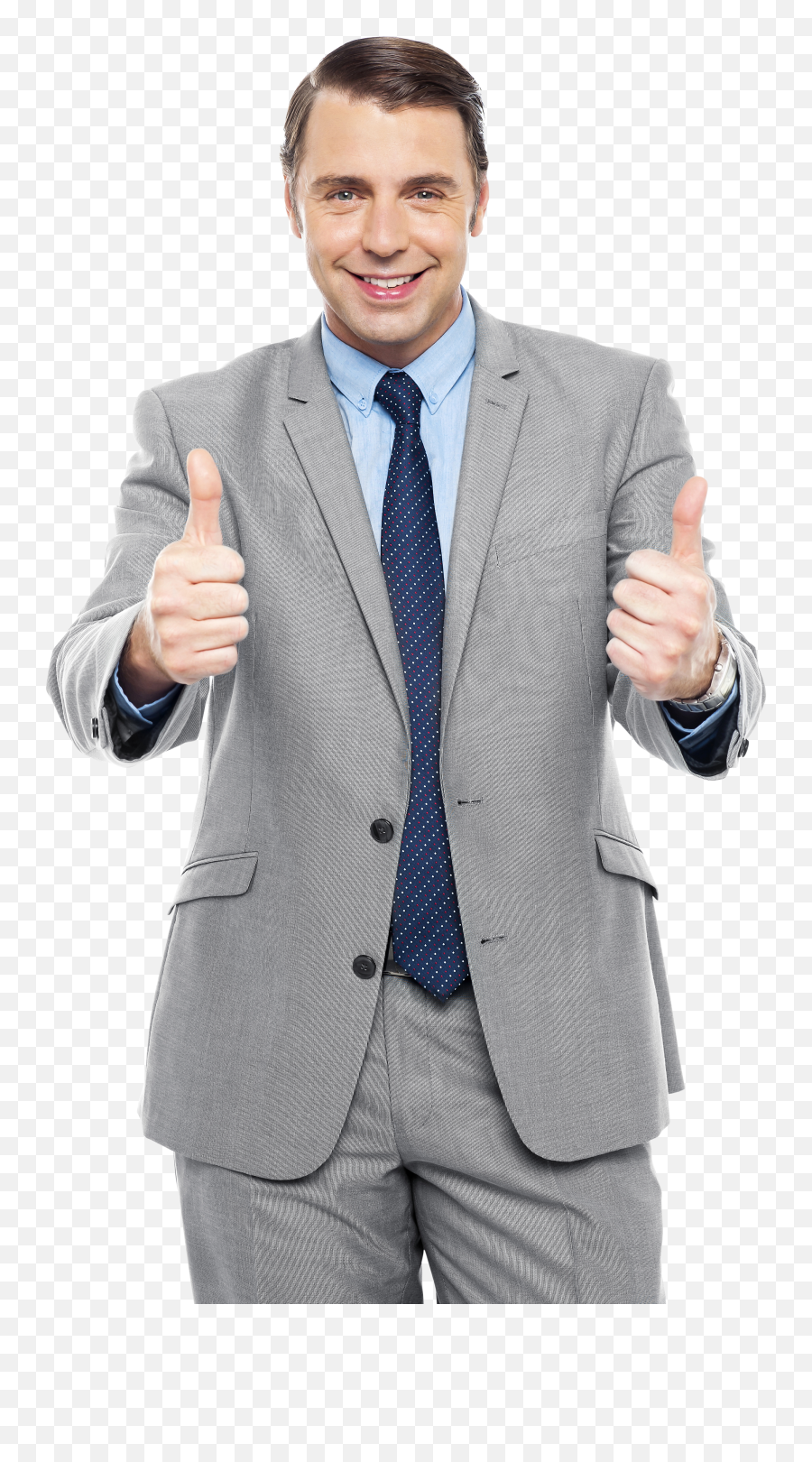 Men Pointing Thumbs Up Png Image For Free Download Man In Suit Transparent