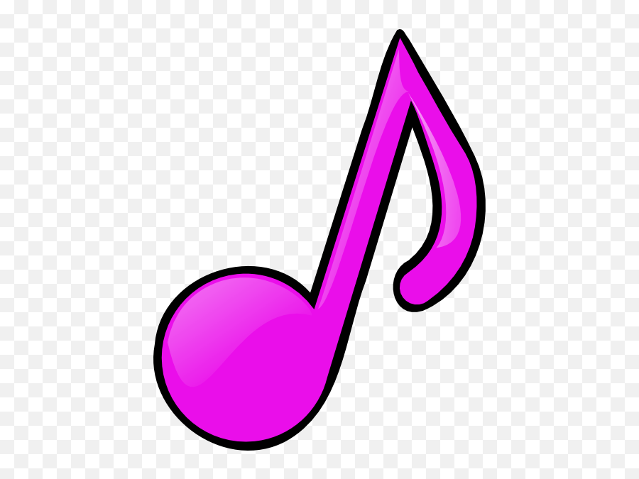 Music Notes Png Clipart Dancing - Music Note Clipart Purple,Music Notes Clipart Png