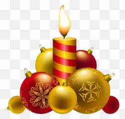 Christmas Candles - Png
