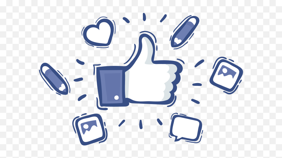 Facebook Likes And Shares Png Image - 8 Transparent Photos Facebook Page Logo Png,Facebook Like Png