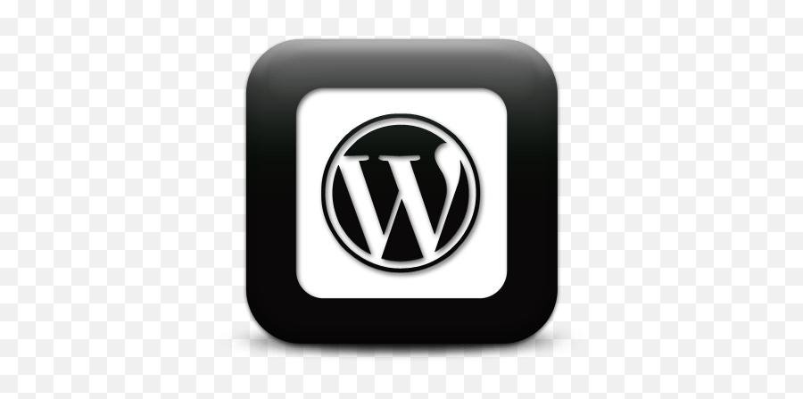 Wp Simple - Blacksquareiconsocialmedialogoswordpress Wordpress Icon Png,Social Media Logos