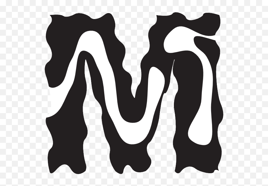 Letter M Zebra Style Clip Art - Vector Clip Art Different Style I Letter Png,Letter M Png