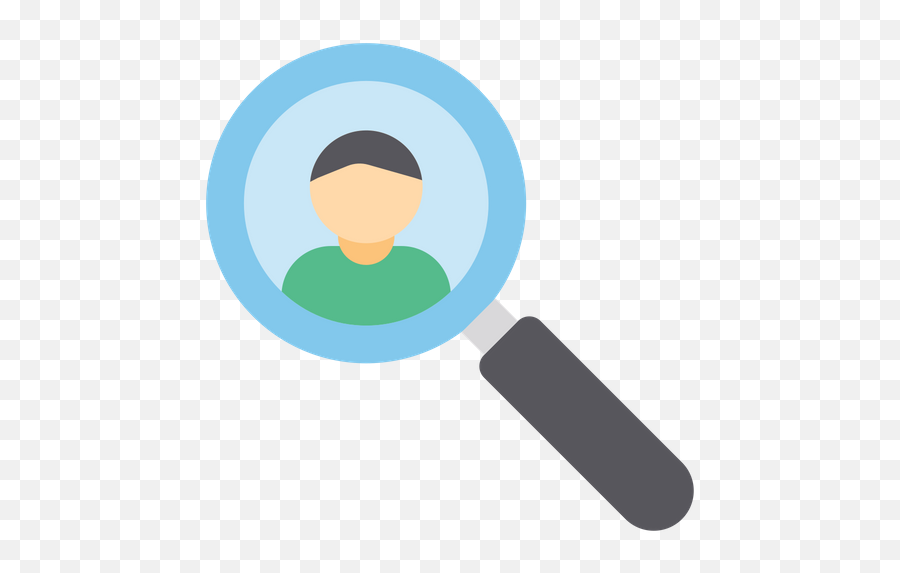 Searching Employee Icon Of Flat Style - Sign Png,Searching Png