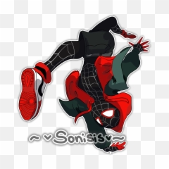 Png Of My Miles Morales Sticker - Fictional Character,Miles Morales Png