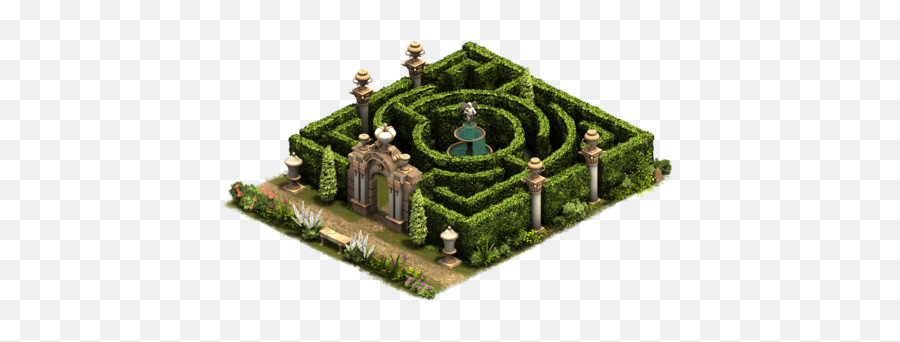 Hedge Maze - Forge Of Empires Wiki En Botanical Garden Png,Hedge Png