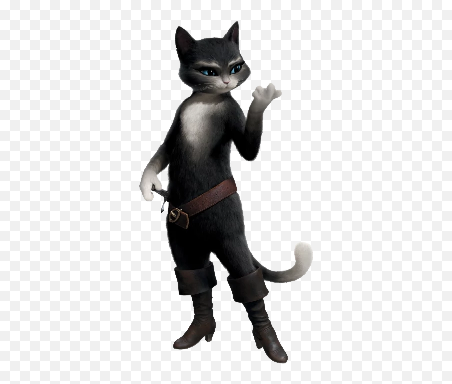 Kitty Softpaws Wikishrek Fandom Png Black Cat Transparent Background