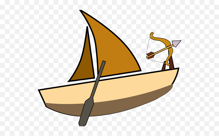 Row Boat Clipart Skiff - Sailing 1280x1070 Png Clipart Bow And Arrow Boat,Row Boat Png