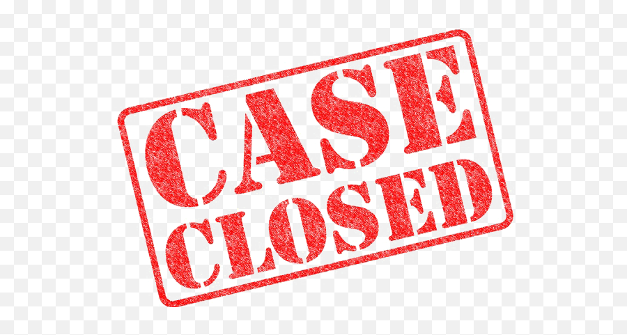 Closed Sign Png Image - Case Closed Png,Closed Png