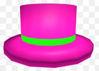 Neon Pink Top Hat - Roblox png