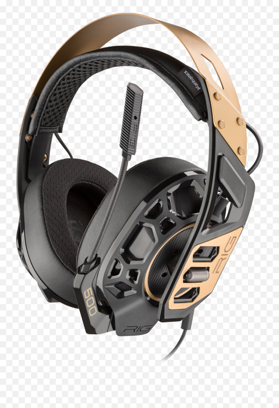 Plantronics Rig 500 Pro Gaming Headset Review And Mic Tests - Plantronics Rig 500 Pro Review Png,Gold Microphone Png