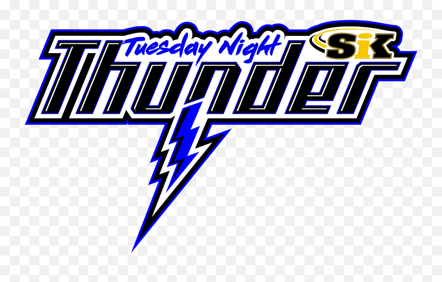 Thunder Logo - Tuesday Night Thunder Logo Png Download Tuesday Night Thunder,Thunder Logo Png