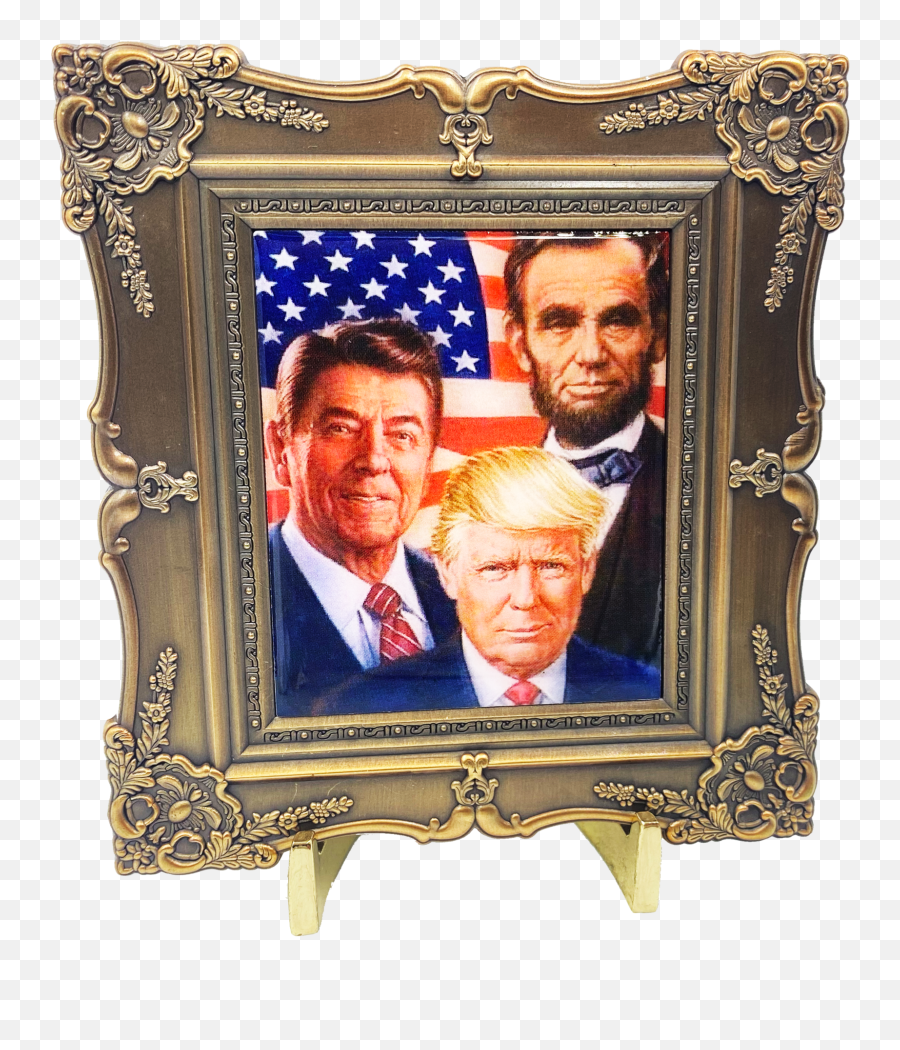 G - 014 Large President Abraham Abe Lincoln Ronald Reagan Three Greatest Presidents Png,Ronald Reagan Png