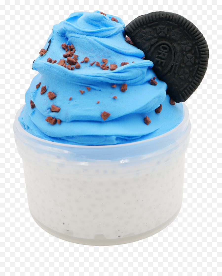 Cookie Monster Cupcake - Lid Png,Cookie Monster Transparent