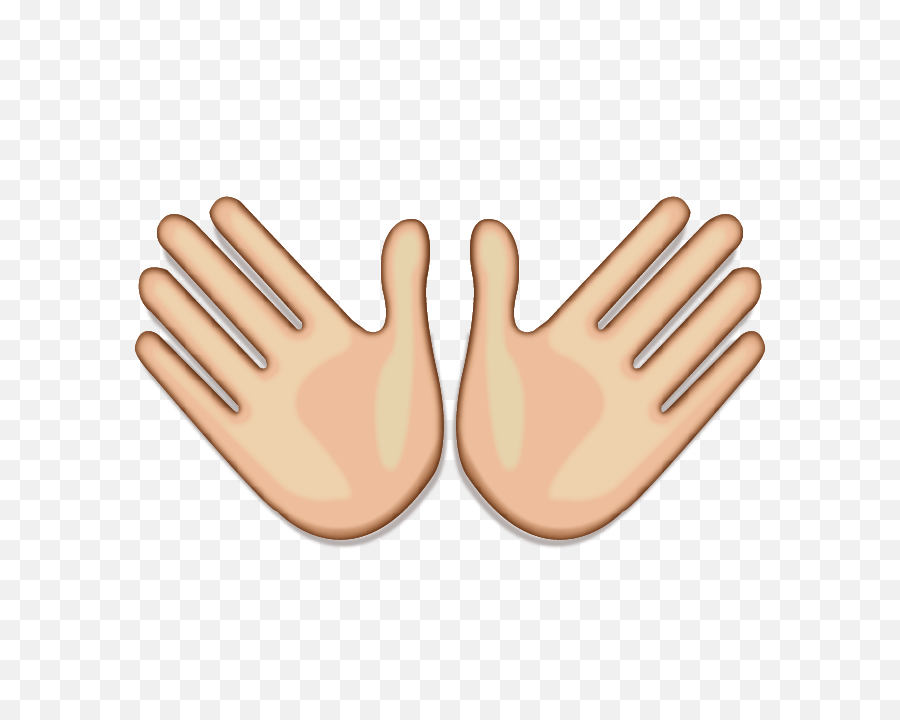 Hand Emoji Png - Open Hands Emoji Png Clipart Full Size Two Hands Emoji Meaning,Praying Hands Emoji Png