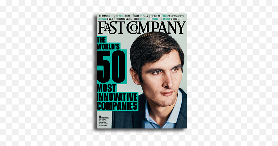 10 Most Innovative - Fast Company Most Innovative Companies Cover Png,Fast Company Logo Png